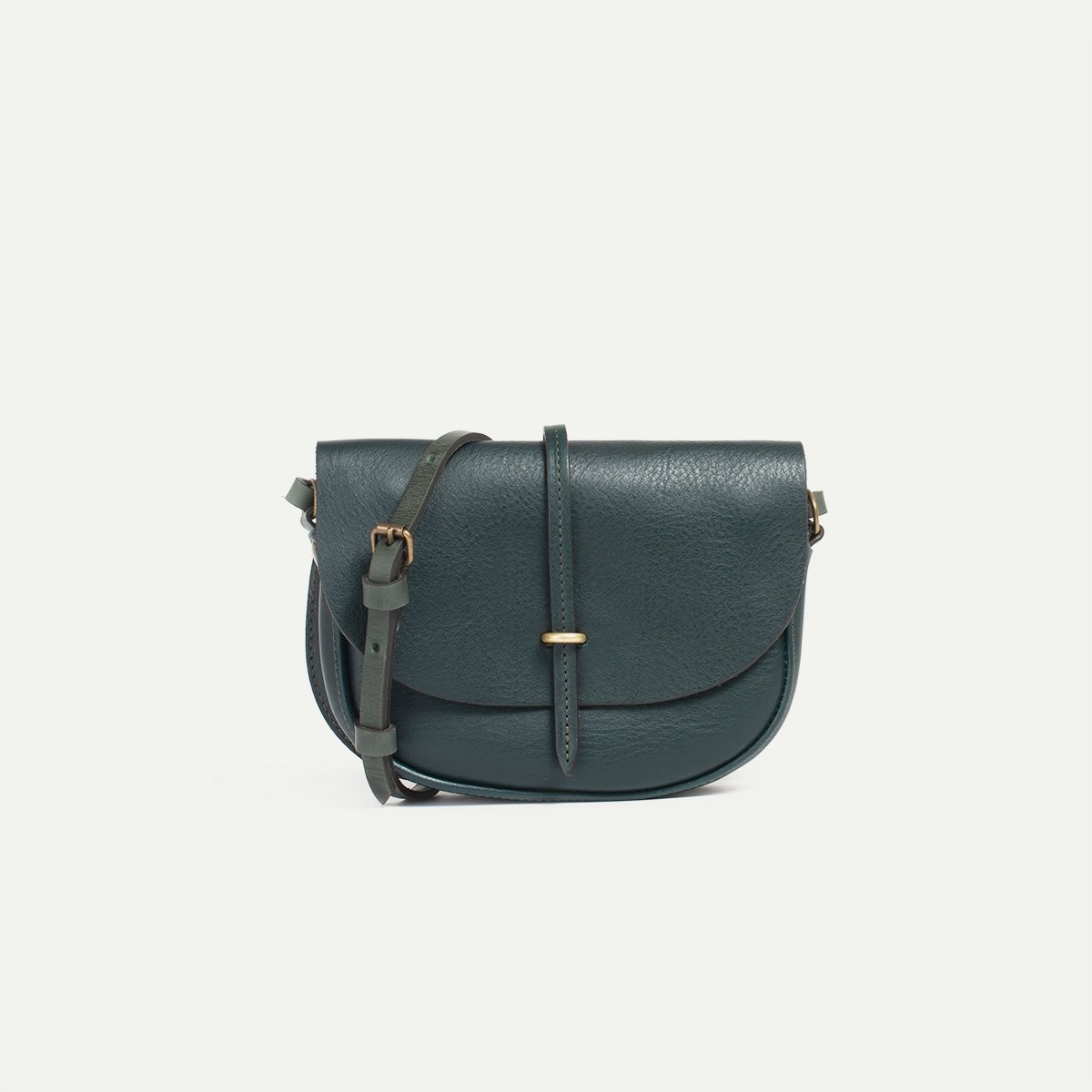 Java mini Postman bag - Petrol (image n°1)