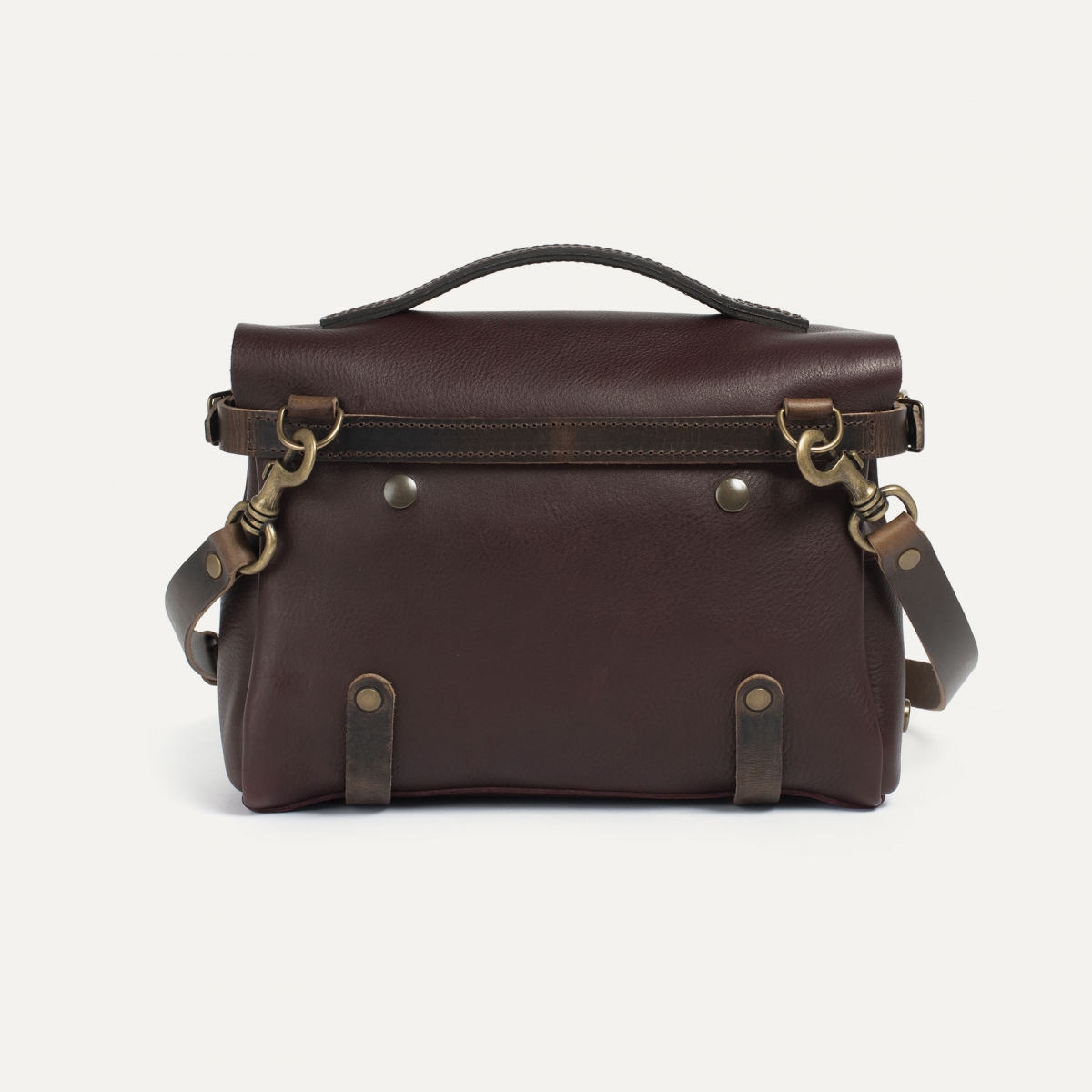 Eclair Postman bag | Leather satchel for Men and Women | Made in France