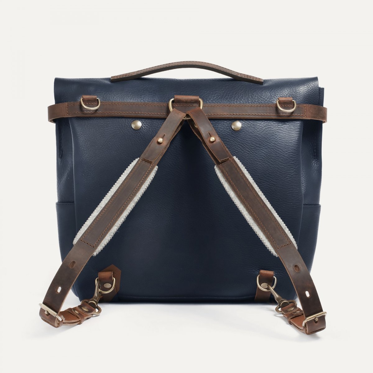 Sac Postier Eclair L - Bleu Marin (image n°2)