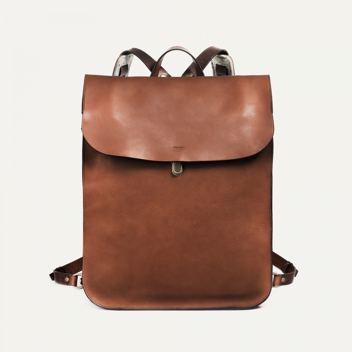 Arlo leather backpack - Cuba Libre / E Pure (image n°1)
