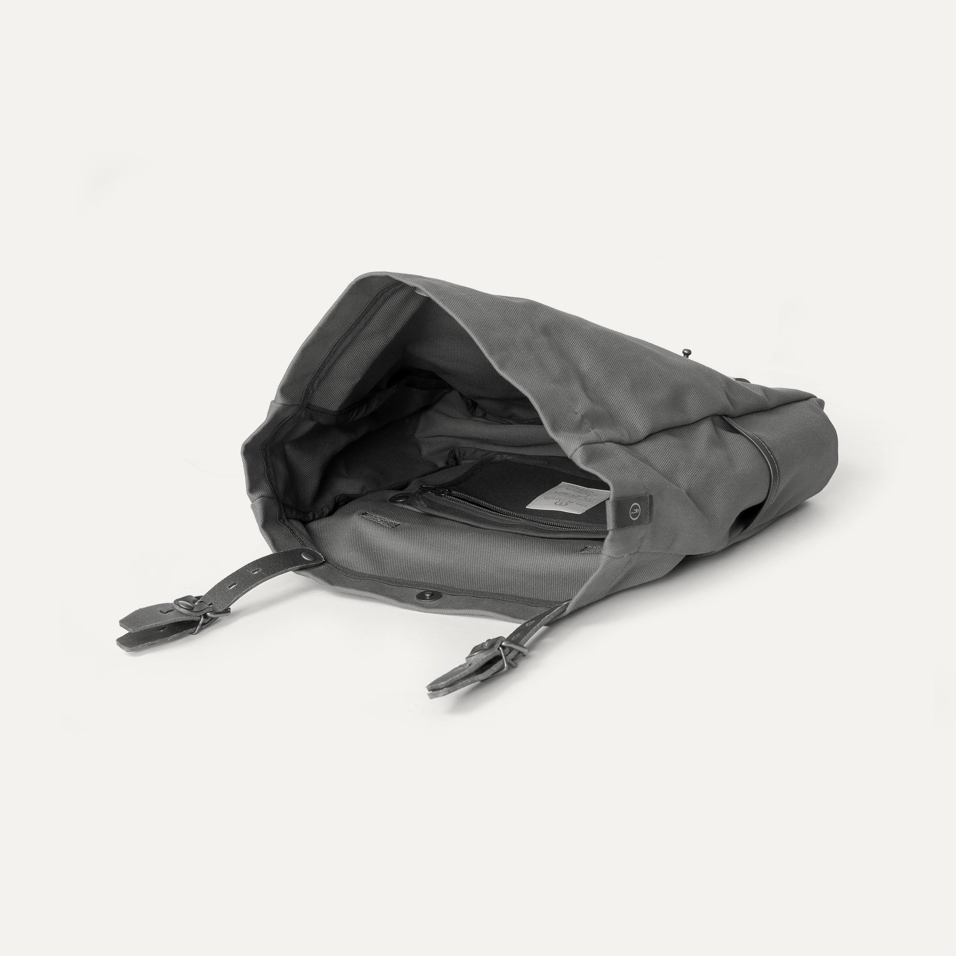 Gaston tool bag - “Musette” - Dark Khaki stonewashed (image n°4)