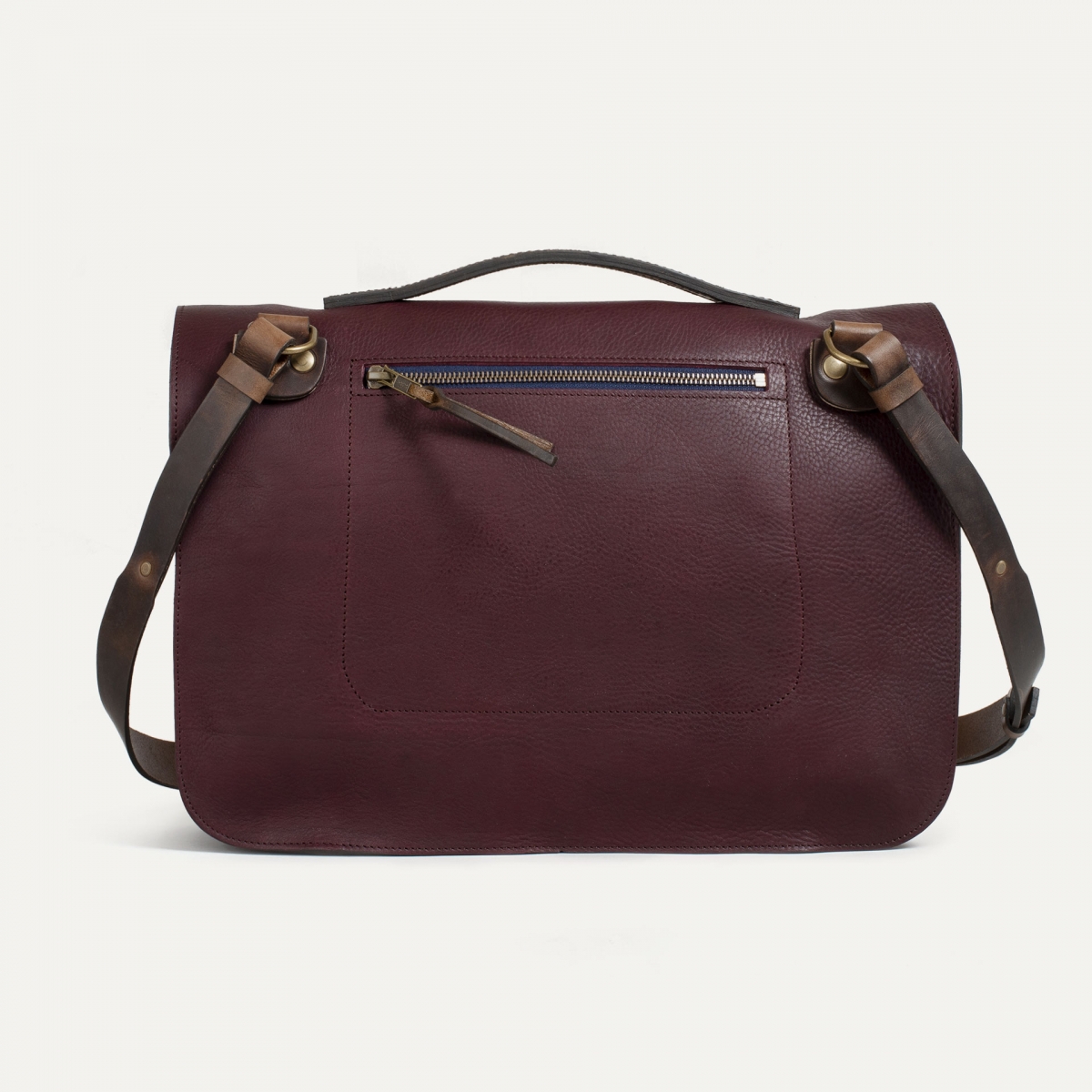 Groucho Leather Satchel - Peat / E Pure (image n°2)