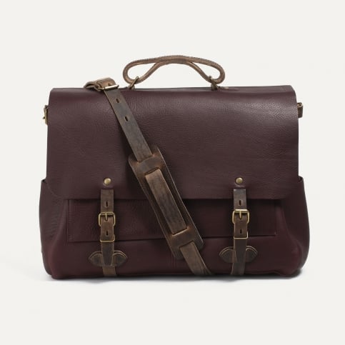 48h Irving Executive Postman bag - Peat