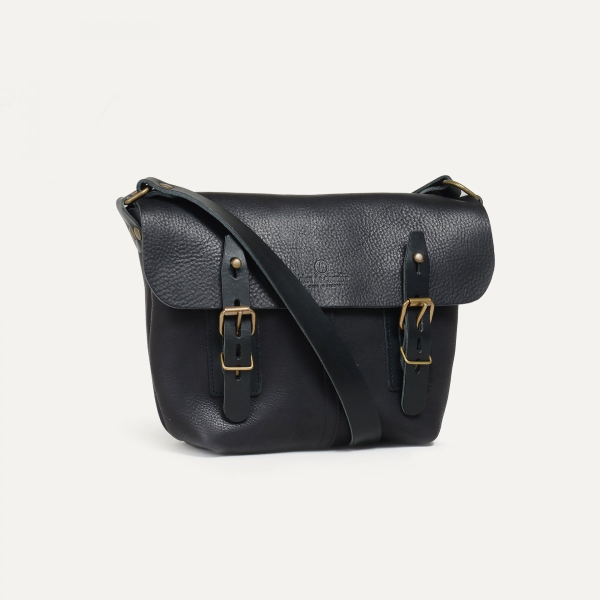 Sac besace Louis - Noir (image n°2)