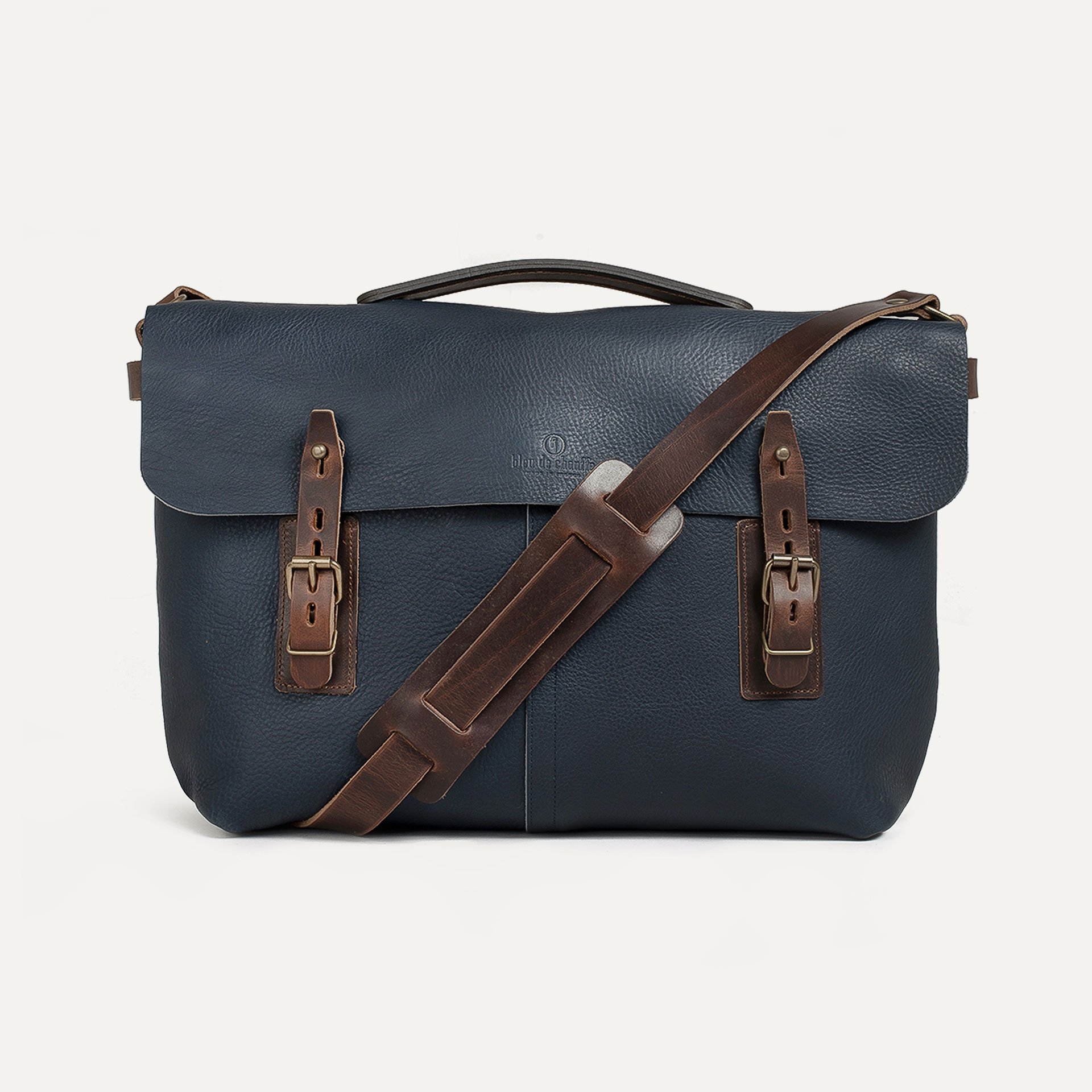 Sac besace Lucien - Bleu Marin (image n°1)