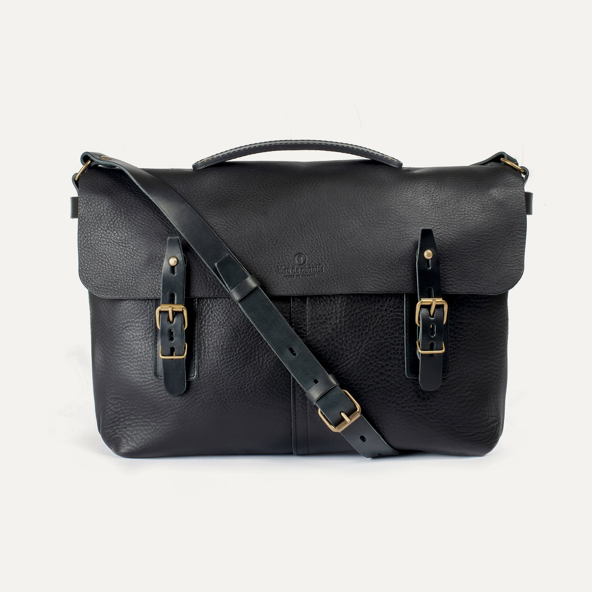 Sac besace Lucien - Noir (image n°1)