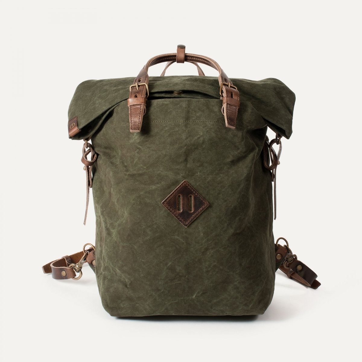 Sac à dos Woody 30L - Kaki foncé Stonewashed (image n°1)