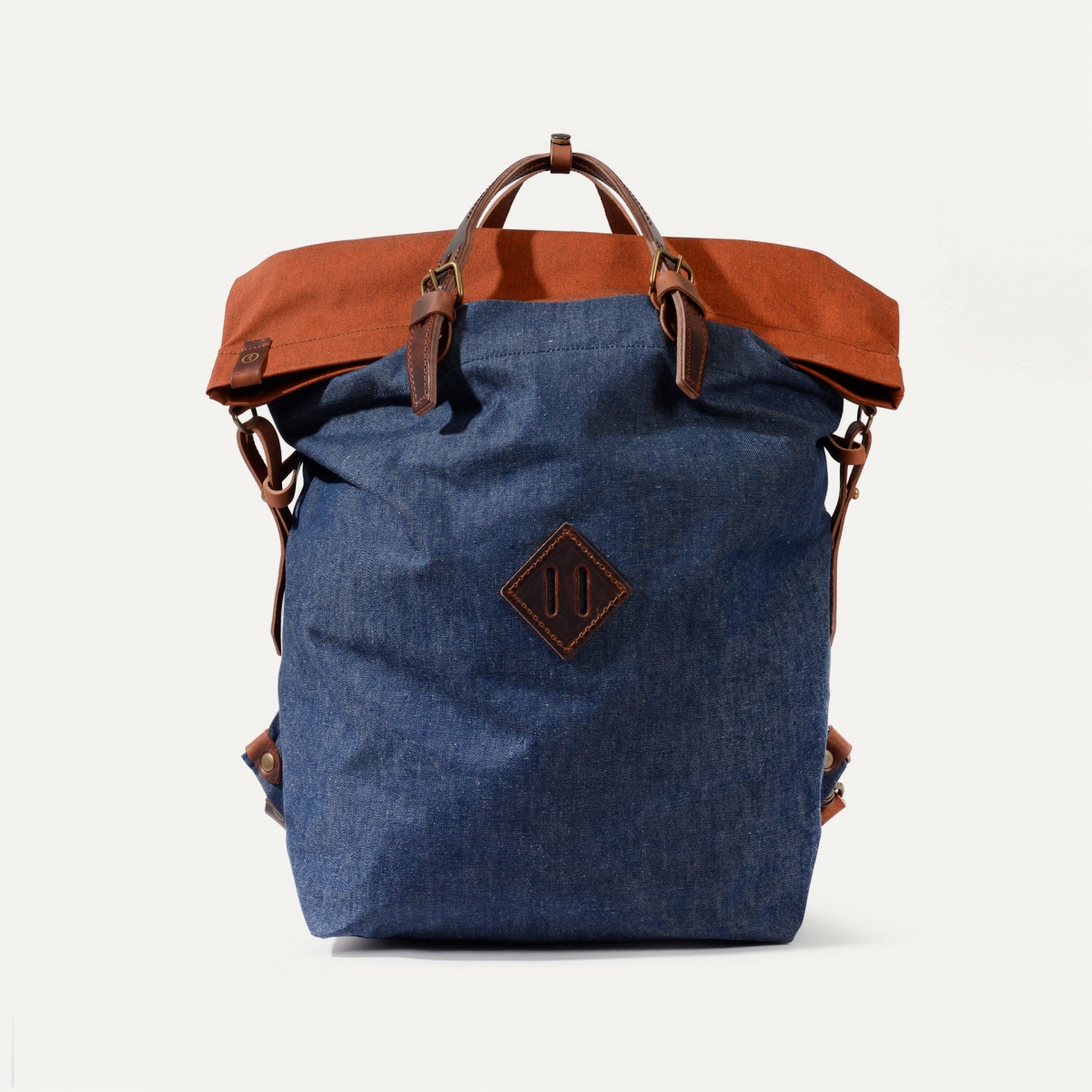30L Woody backpack - Denim/Terra cotta (image n°2)