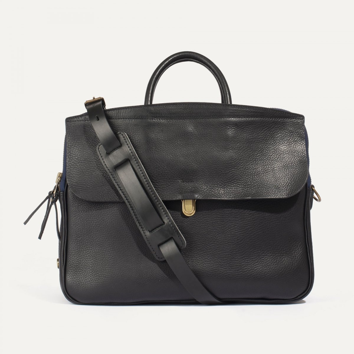 Sac business Zeppo - Noir / Ligne Epure (image n°2)