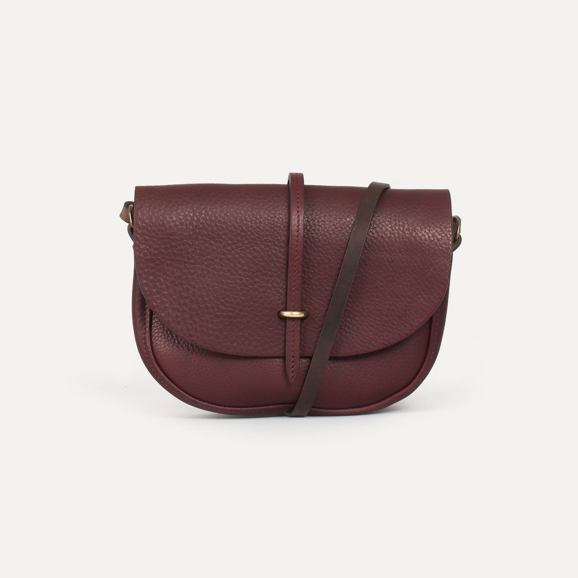 Java mini Postman bag - Peat (image n°1)