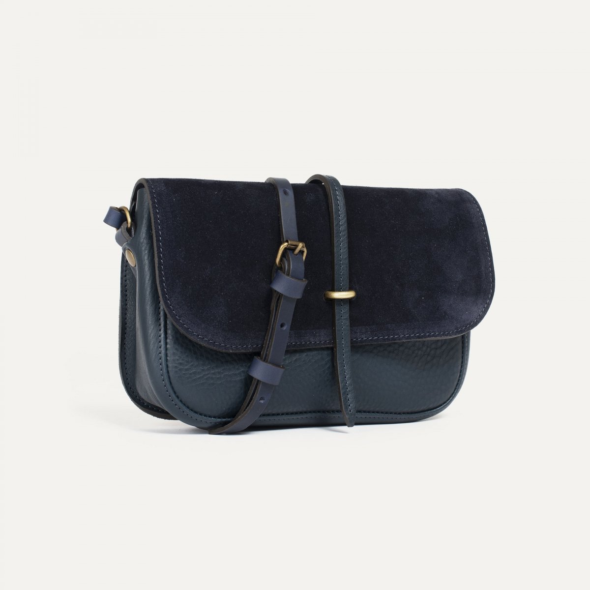 Sac postier Pastis - Bleu Marin / Mix (image n°2)