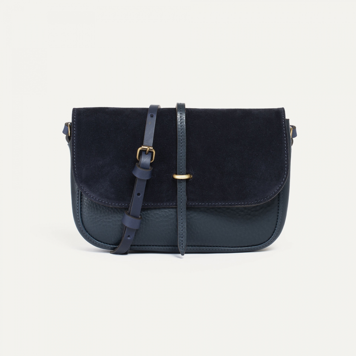 Sac postier Pastis - Bleu Marin / Mix (image n°1)