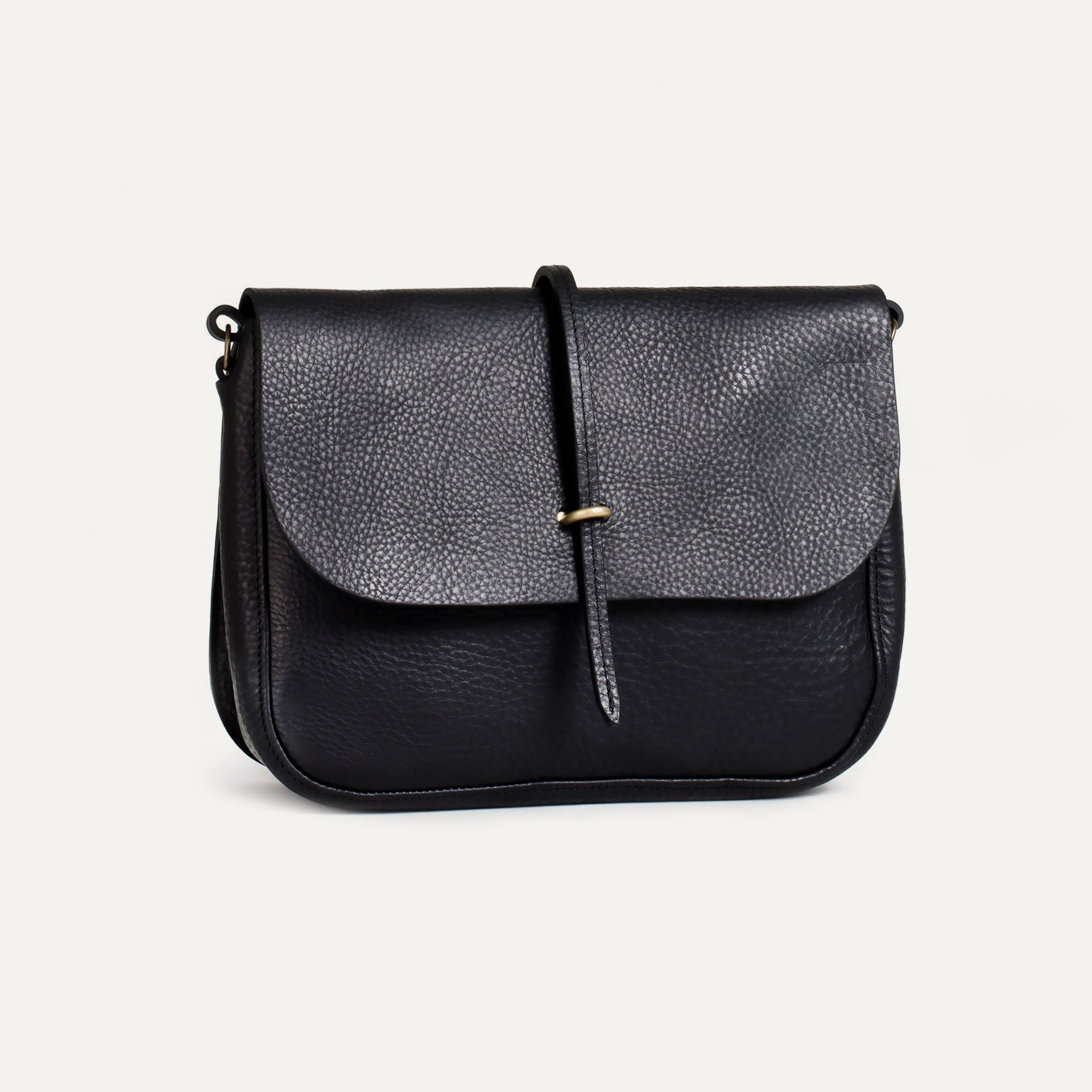 Sac postier Pastel - Noir (image n°2)