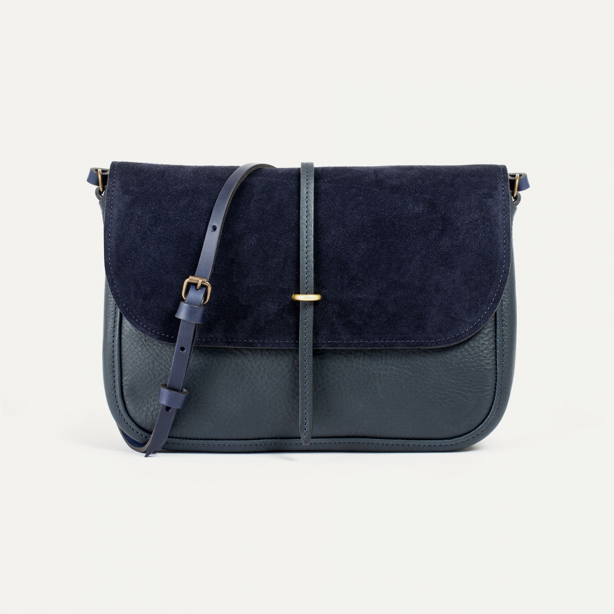 Pastel handbag - Navy Blue / Mix (image n°1)