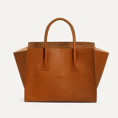 Origami L Tote - Havana
