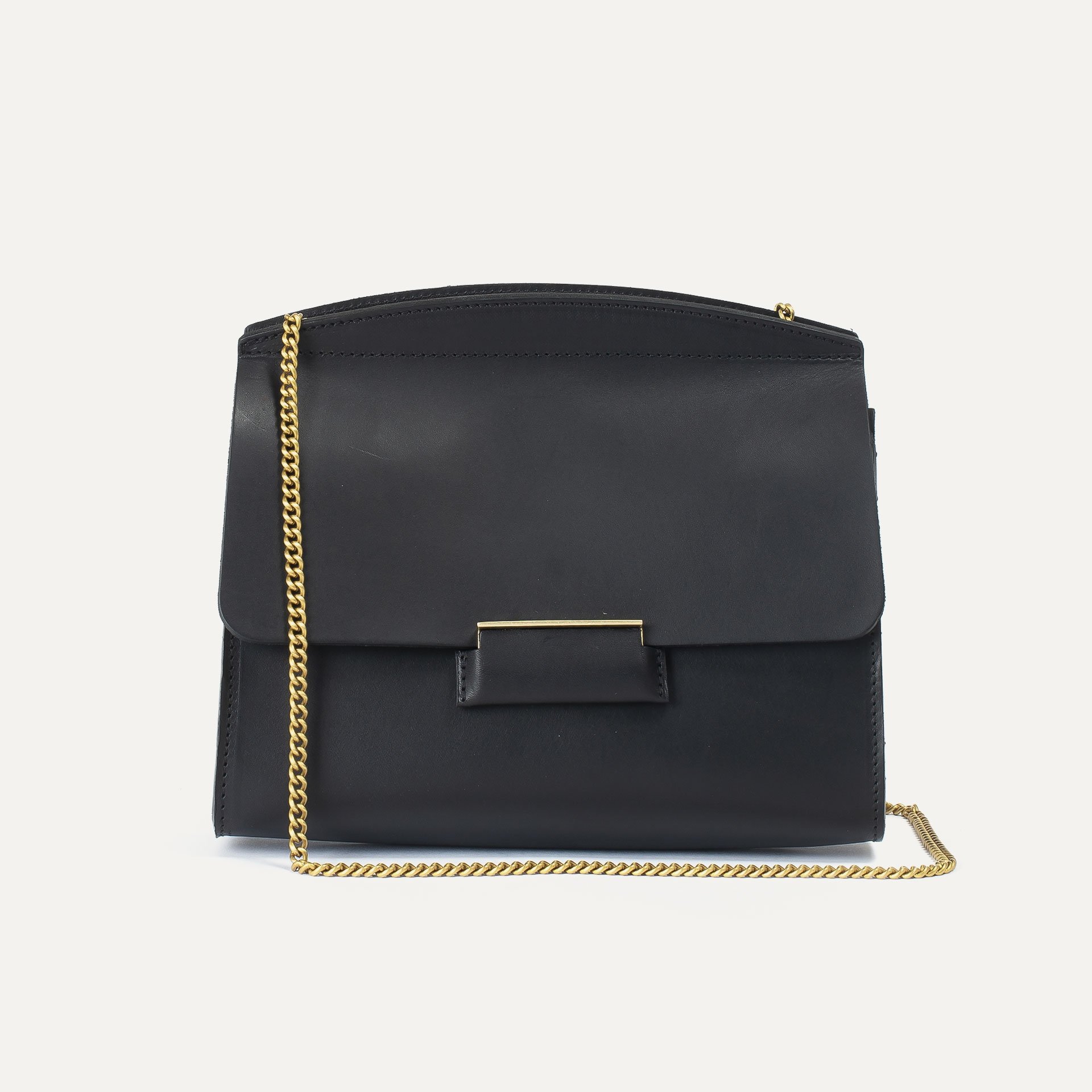 Origami S clutch bag - Black (image n°2)