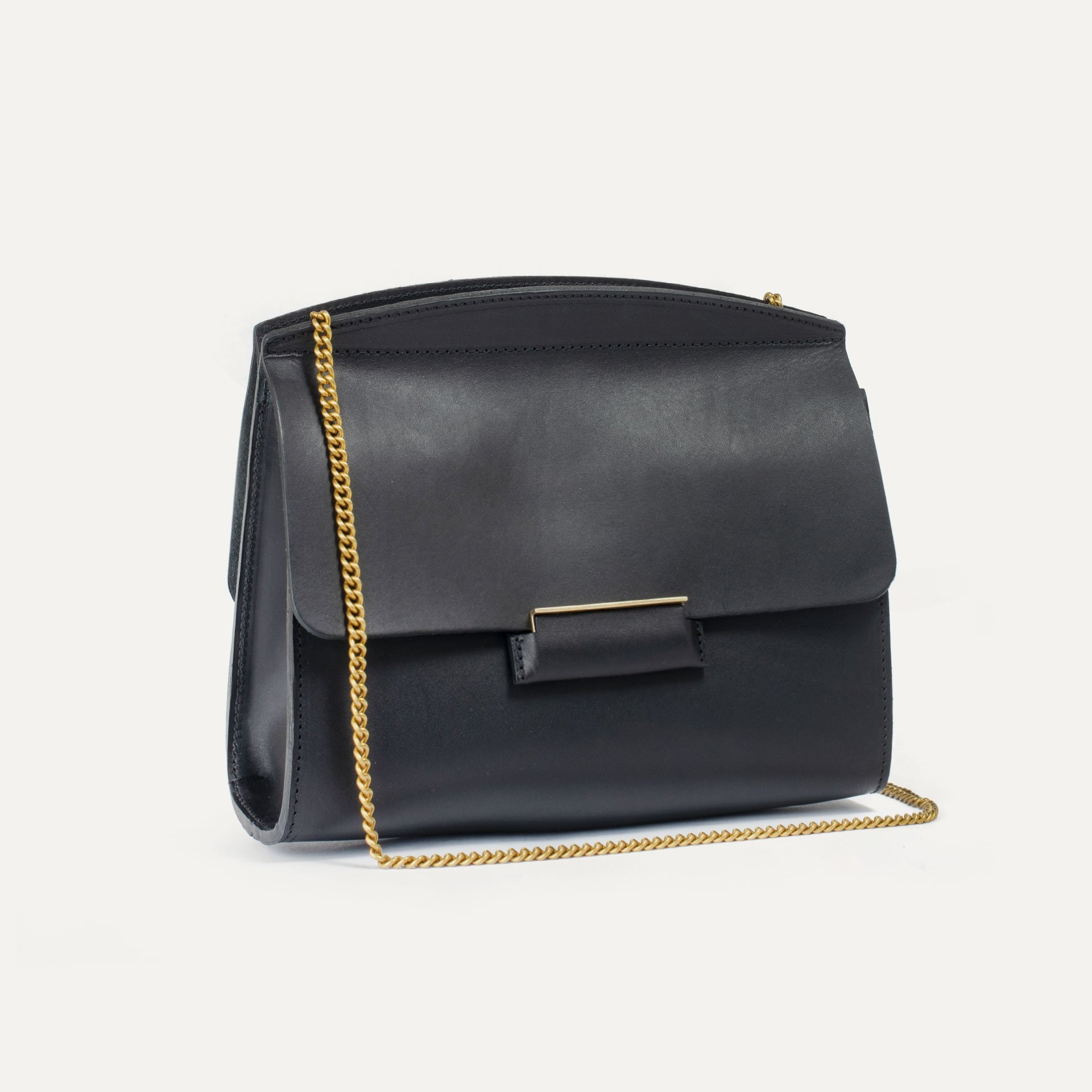 Origami S clutch bag - Black (image n°3)