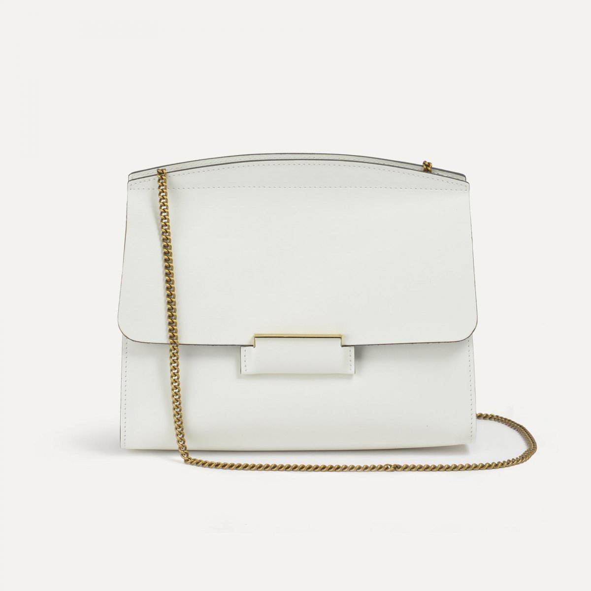 Origami S clutch bag - White (image n°1)