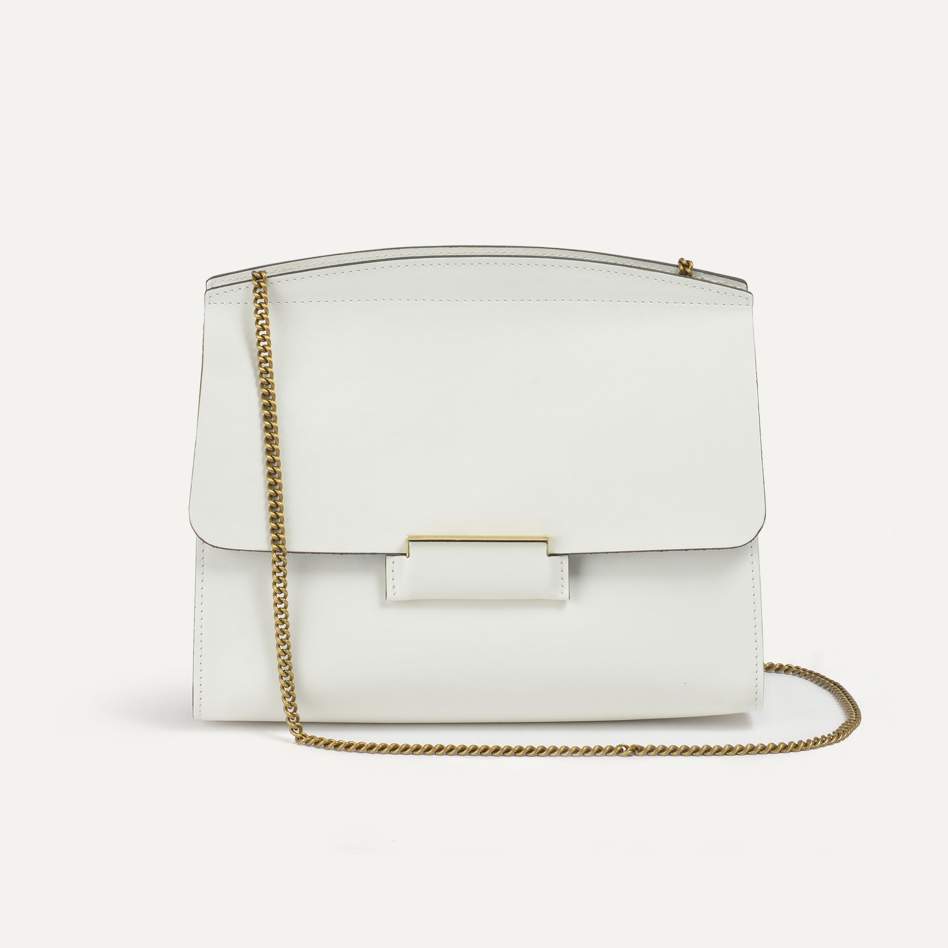 Origami S clutch bag - White (image n°1)