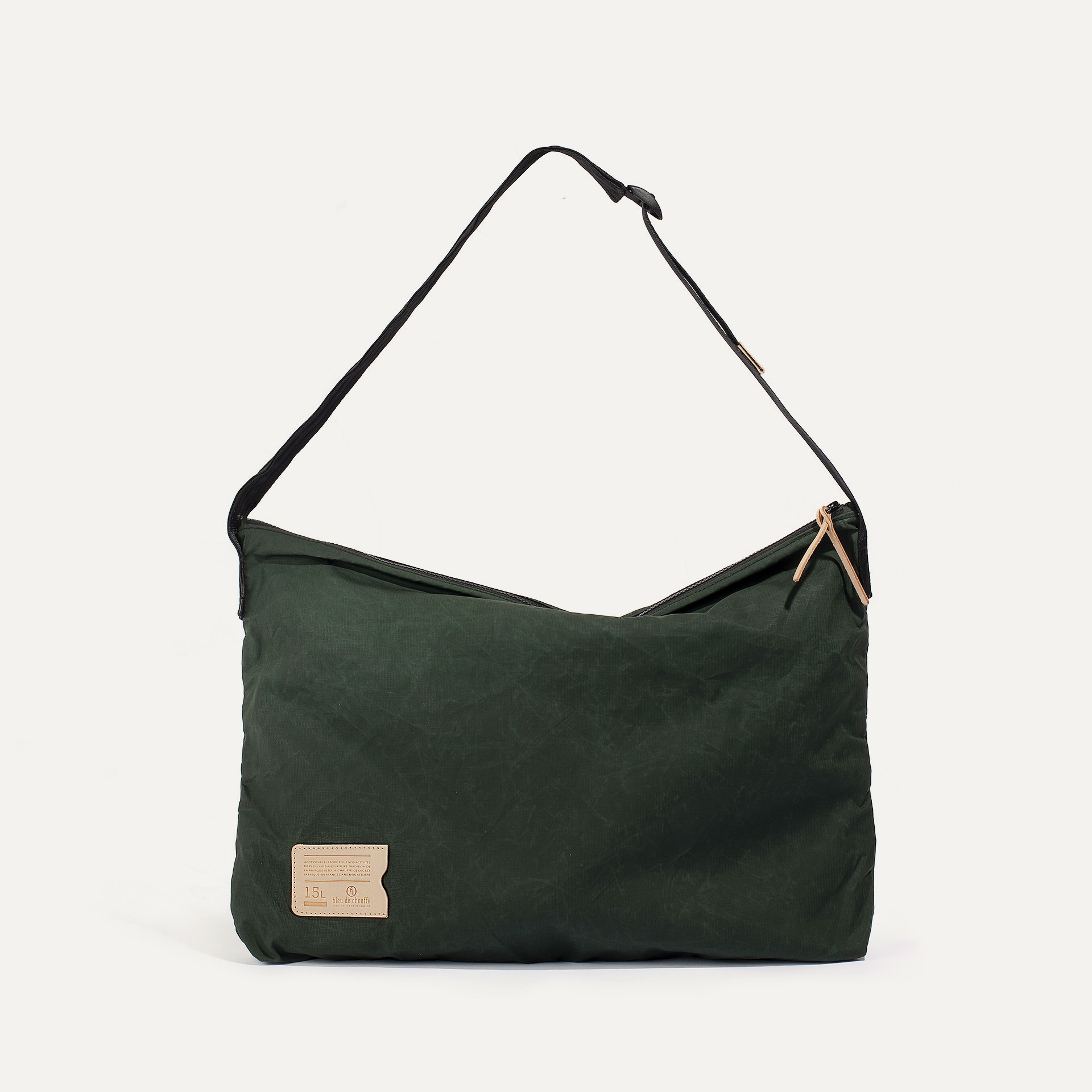 Baston Messenger Bag - Dark Khaki (image n°1)
