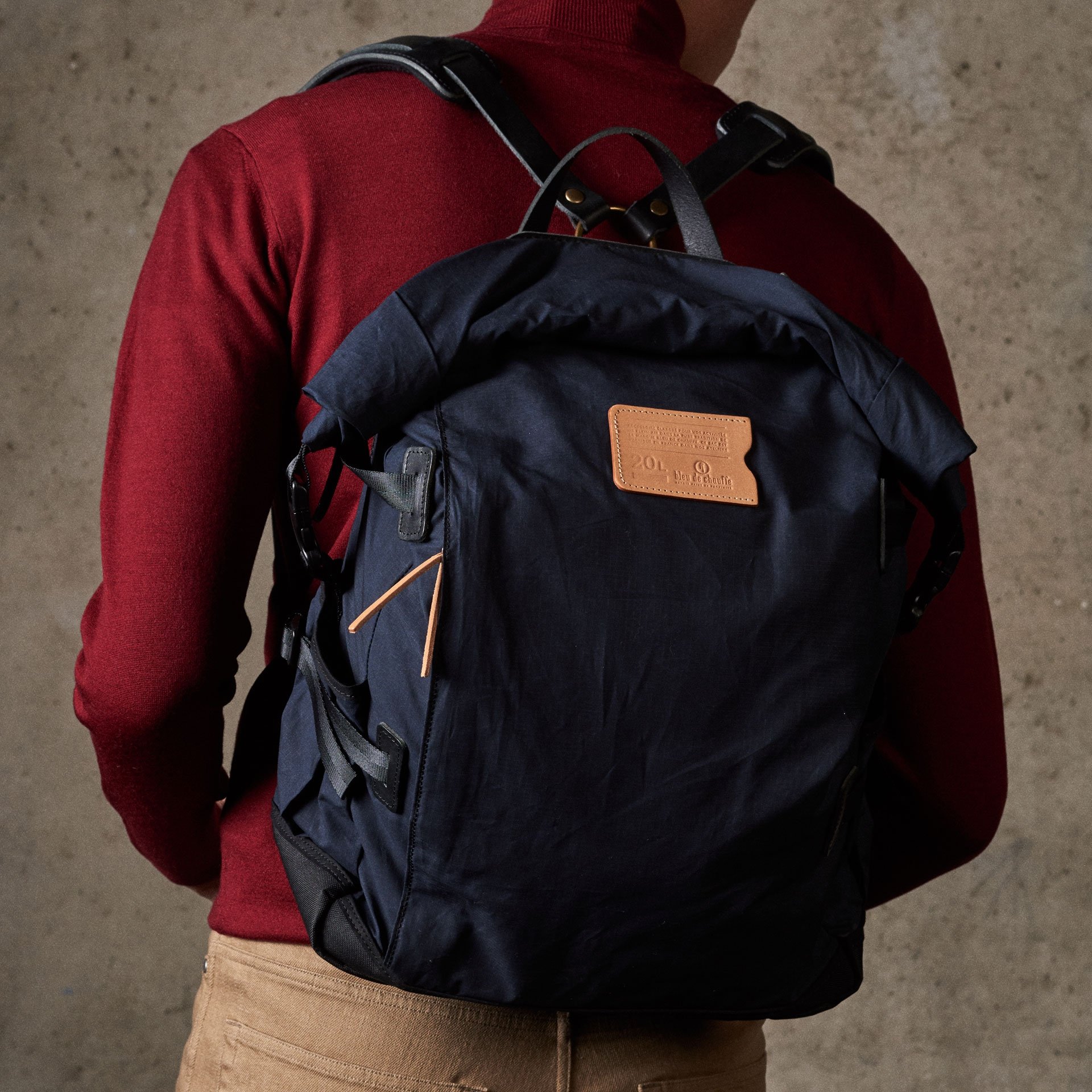 20L Basile Backpack - Hague Blue (image n°5)