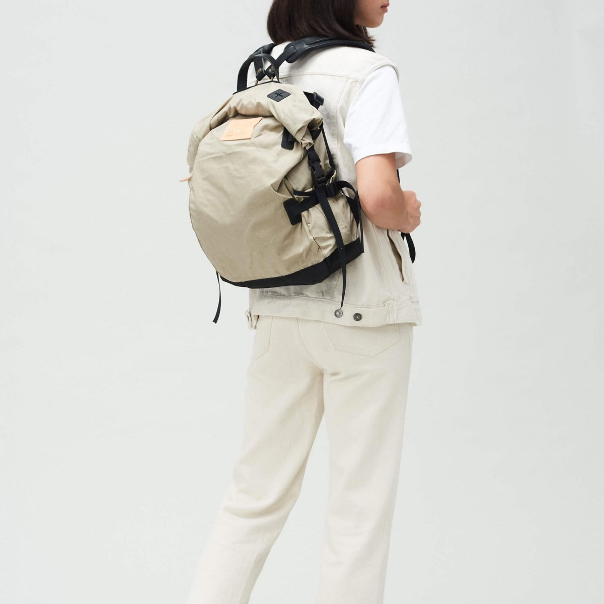 20L Basile Backpack - Beige (image n°5)