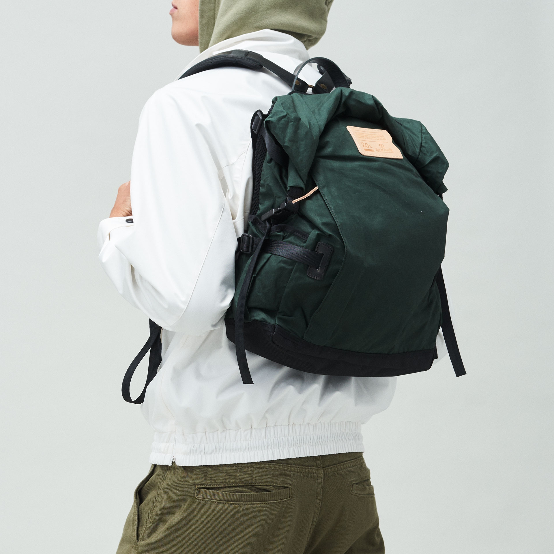 20L Basile Backpack - Dark Khaki (image n°6)