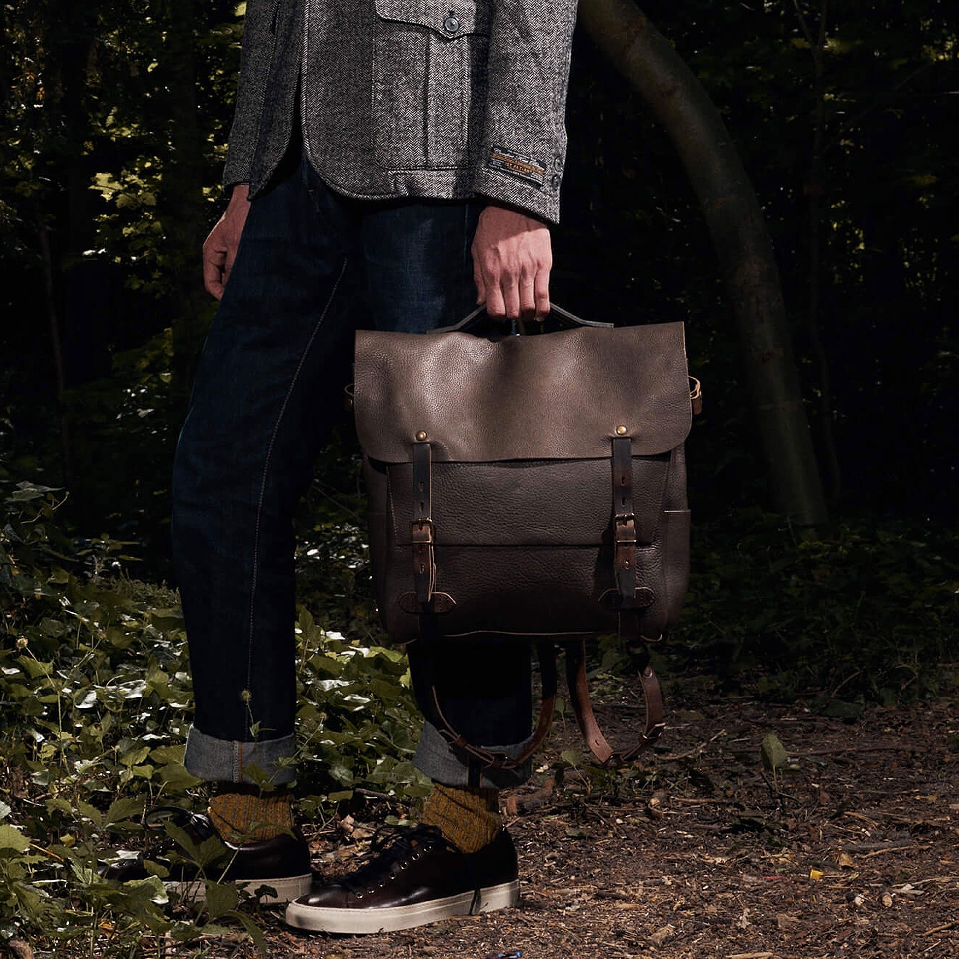 Postman bag Eclair L - Peat (image n°5)