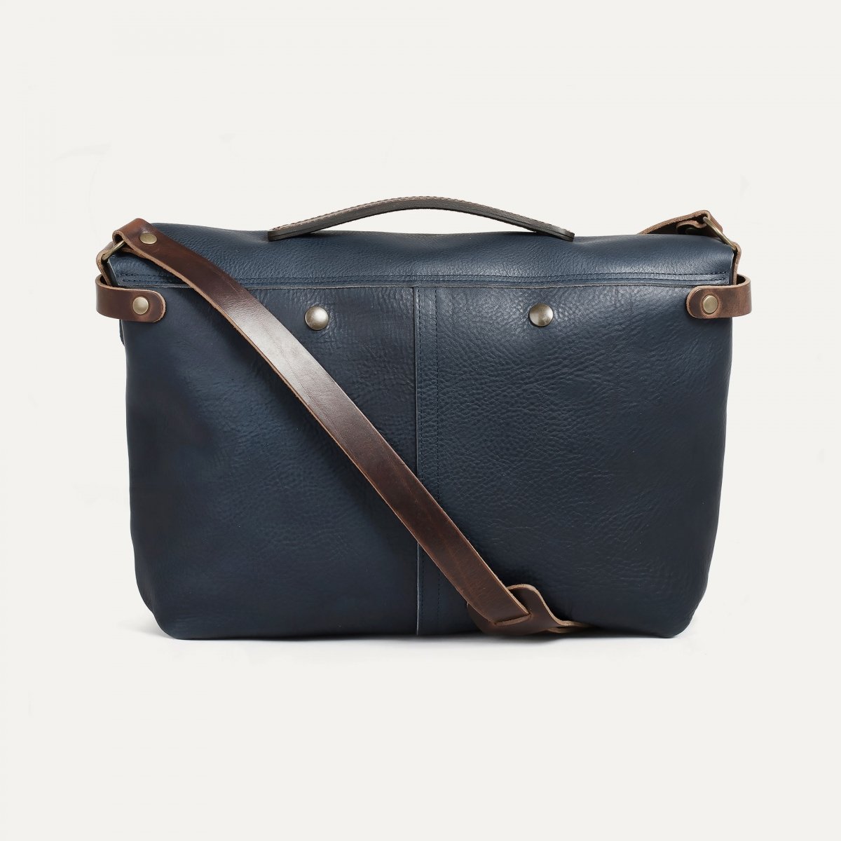 Lucien Satchel bag - Navy Blue (image n°3)