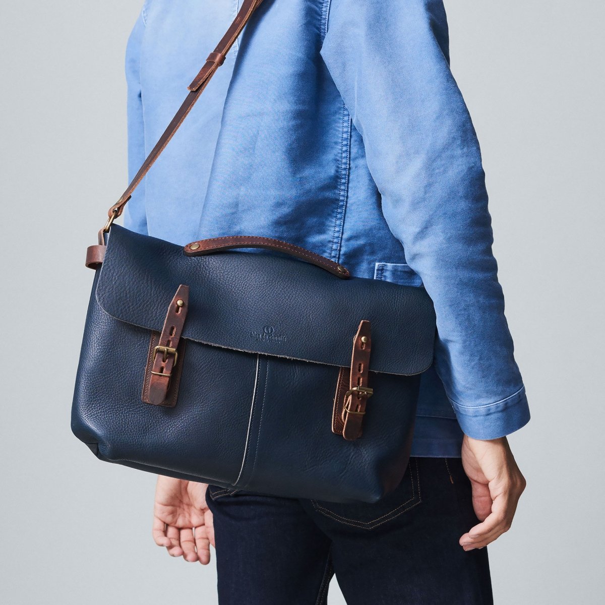 Cartable bleu deals de chauffe
