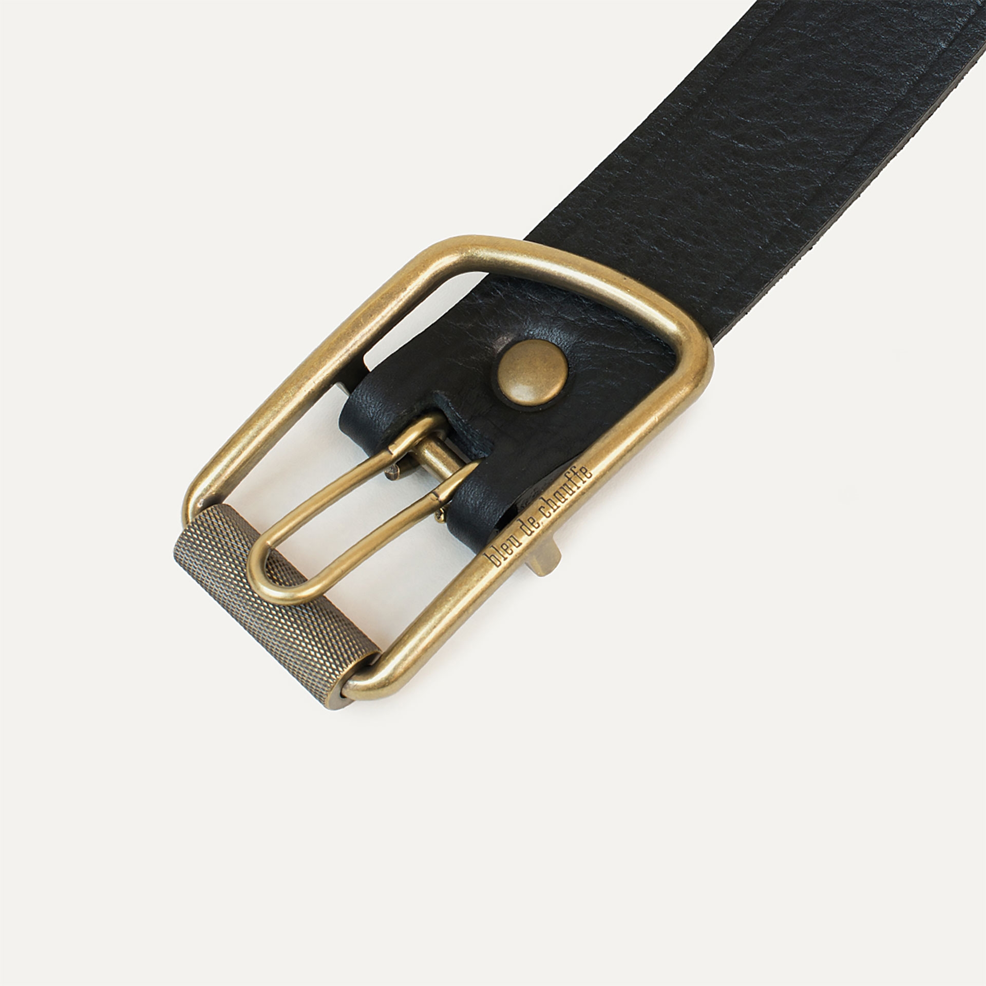 Maillon Belt - Black grained (image n°3)