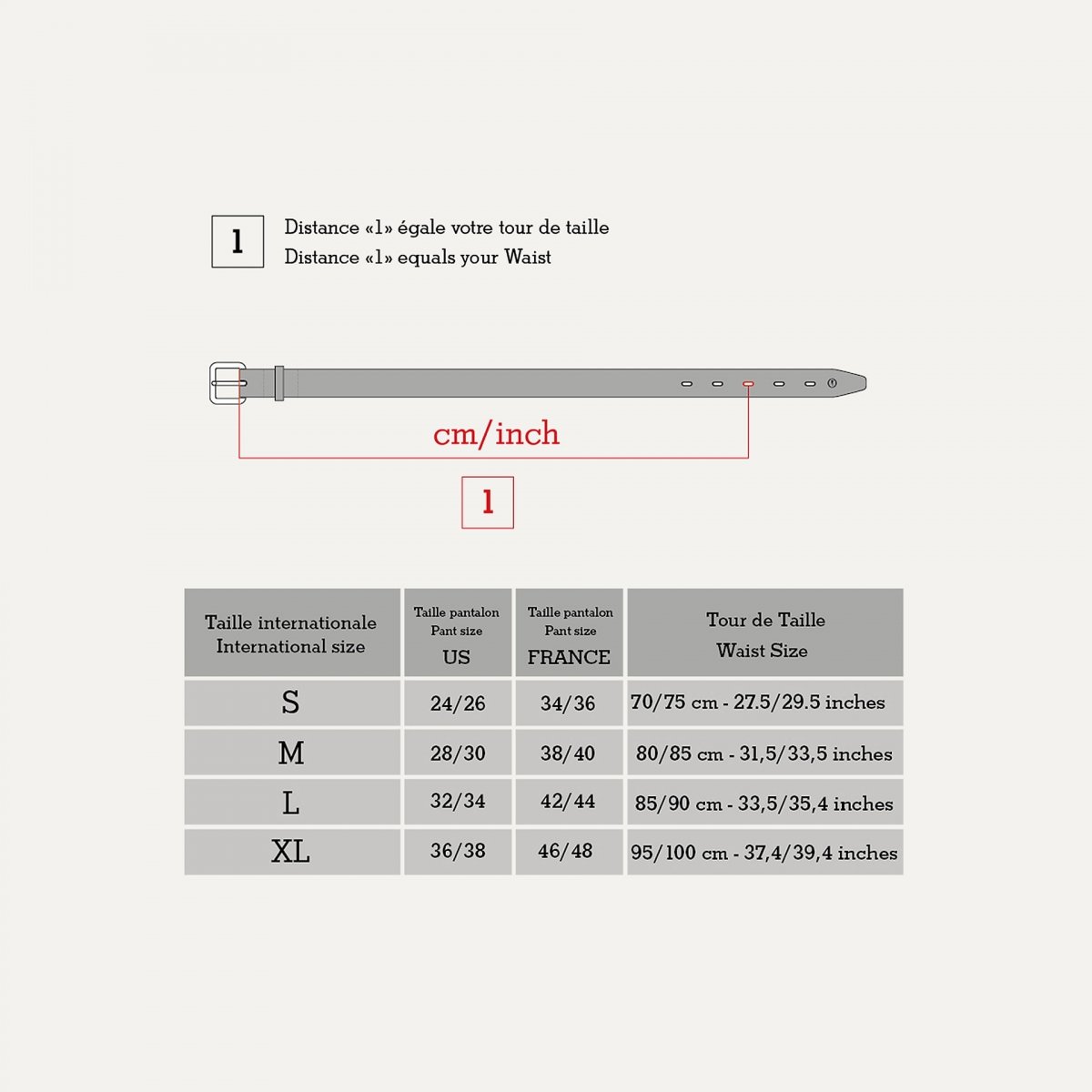 Manila Gürtel - Pain brûlé / Silber (image n°9)