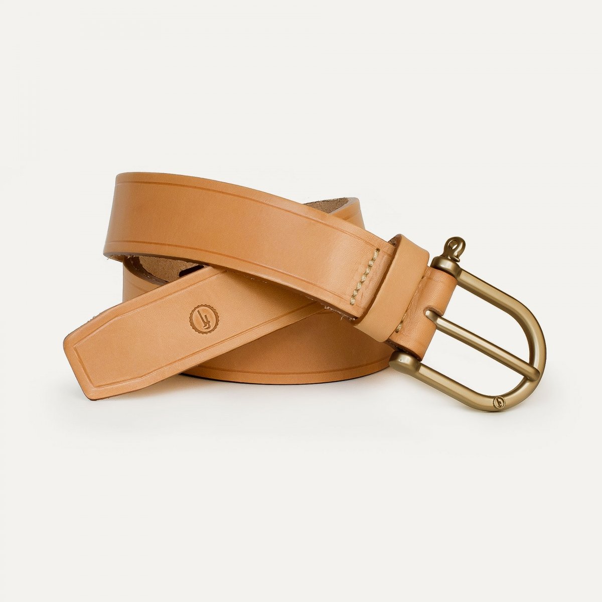 Manille Belt - Natural  /  Gold (image n°1)