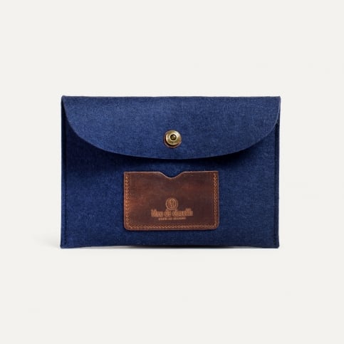 Mirco Sleeve - Blue Felt