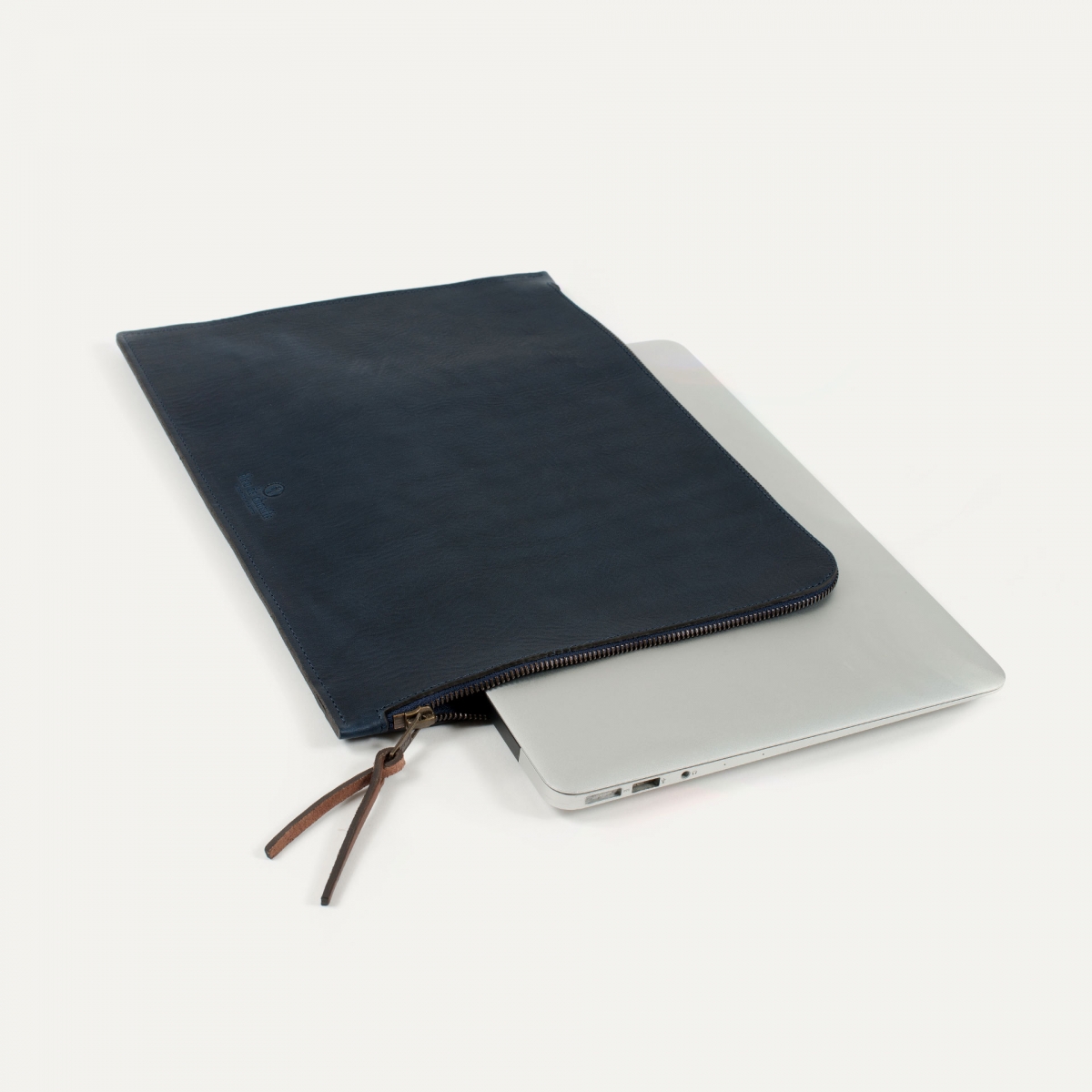 Jim Laptop sleeve 13” - Navy Blue (image n°1)