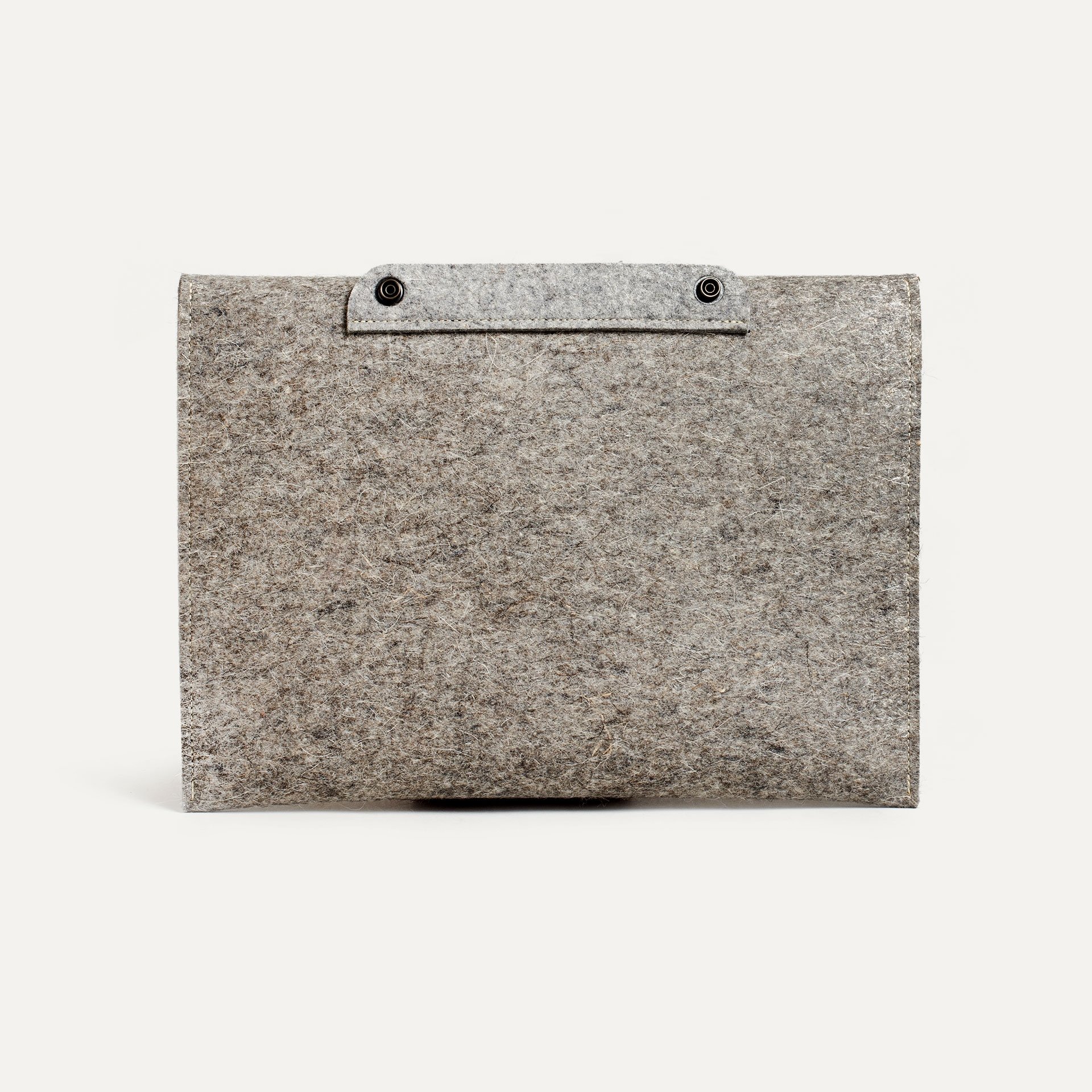 Misha 13” Laptop sleeve - Natural felt (image n°2)