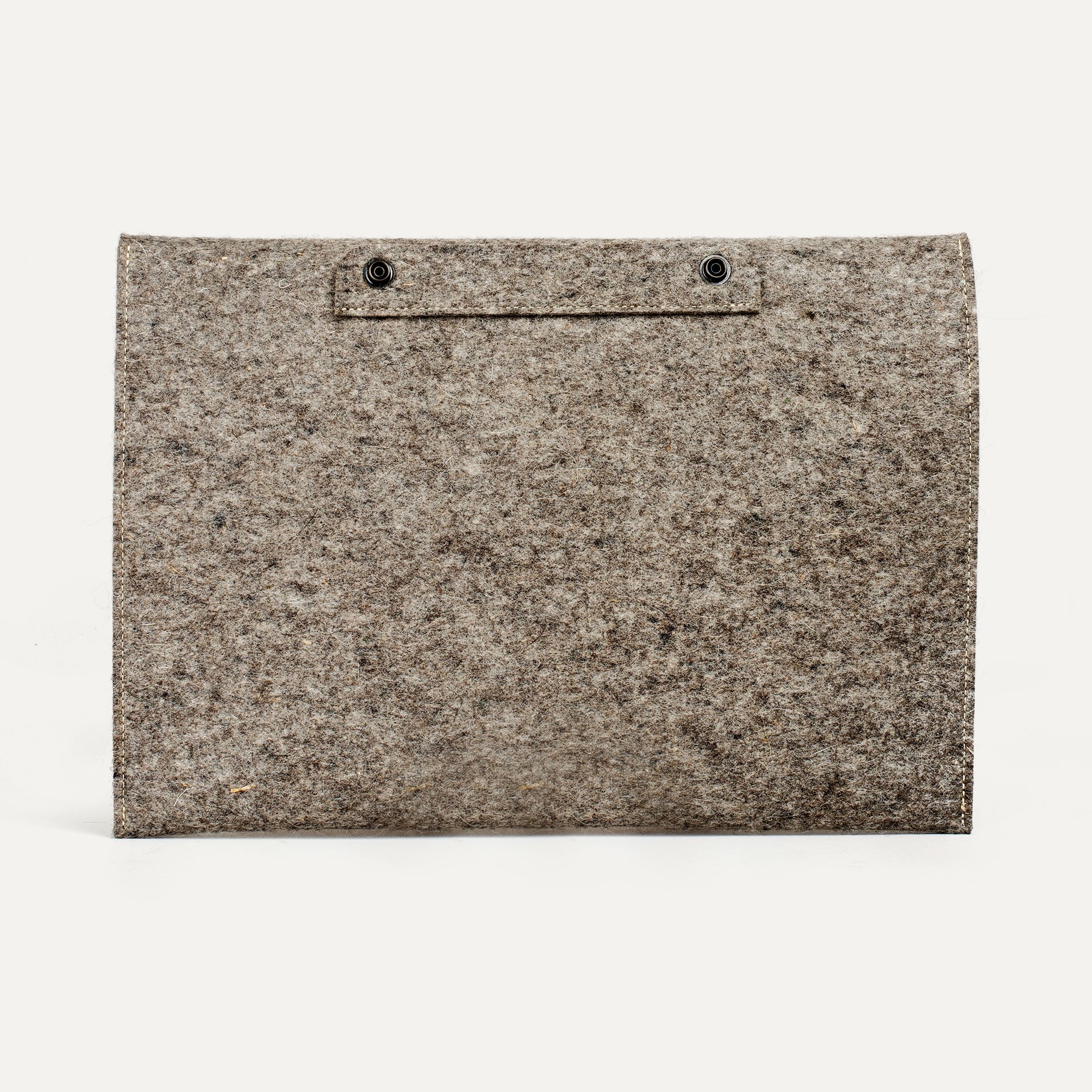 Misha 15” Laptop sleeve - Natural felt (image n°2)