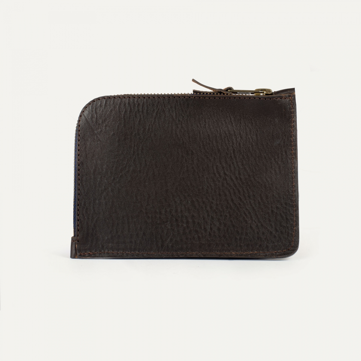 Daron zippered purse / XL - Dark Brown (image n°2)