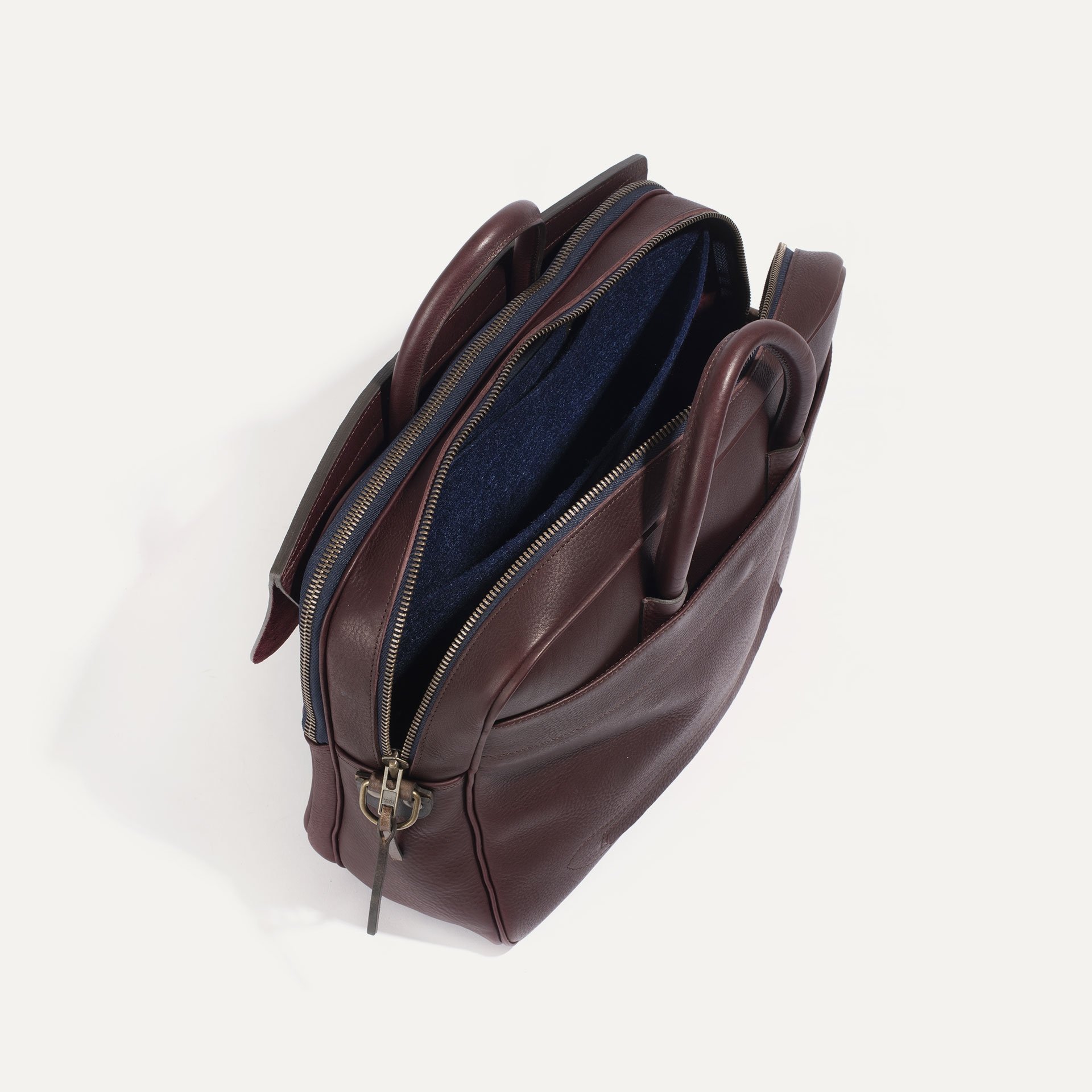 Sac business Zeppo - Tourbe / Ligne Epure (image n°4)