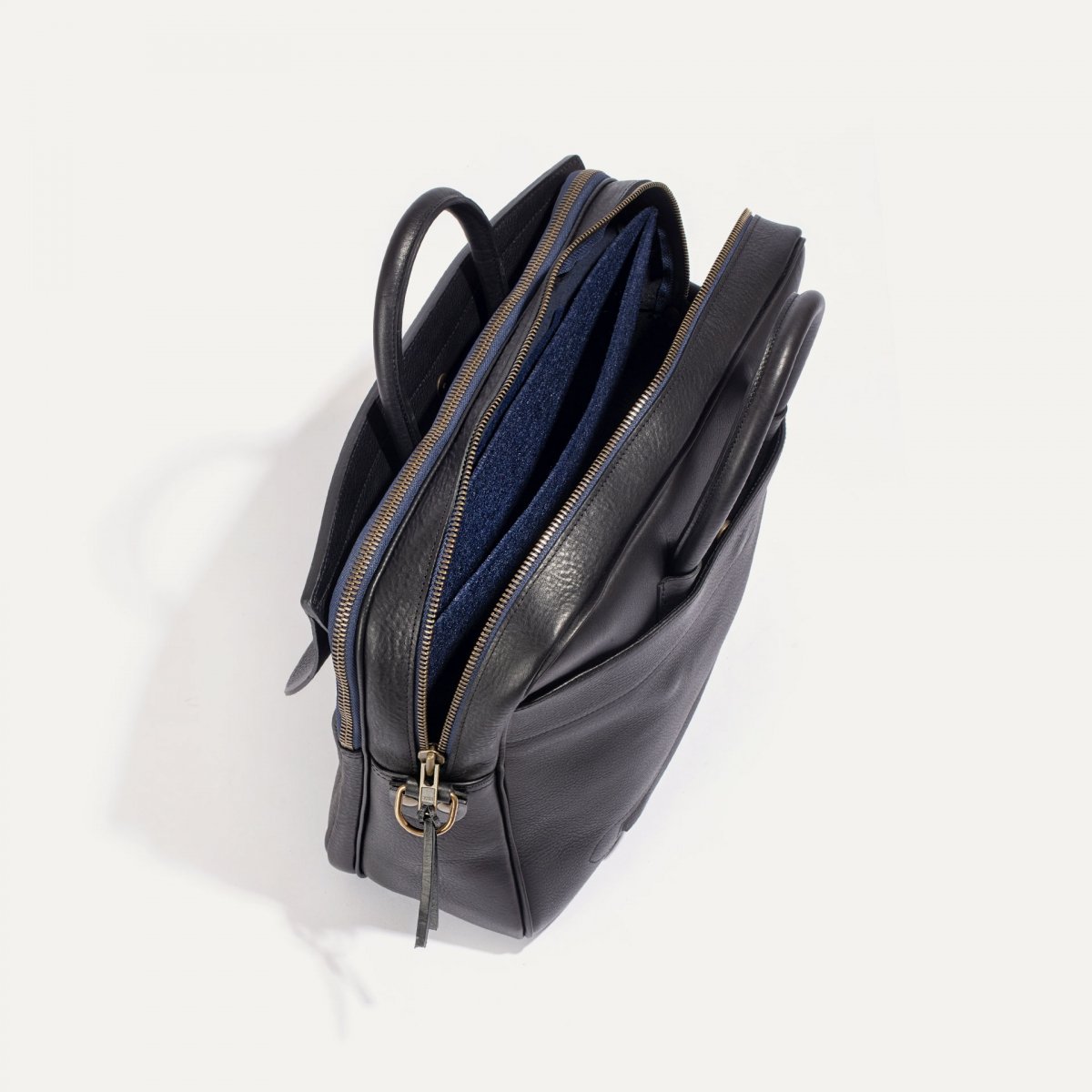 Sac business Zeppo - Noir / Ligne Epure (image n°5)