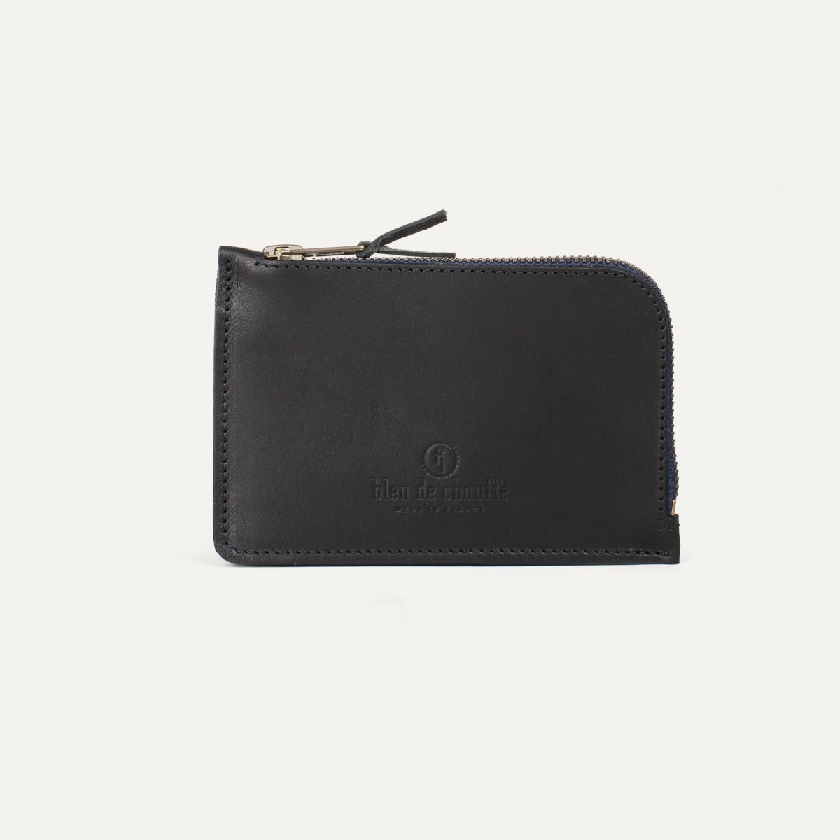 Pognon zippered purse  / L - Black (image n°1)