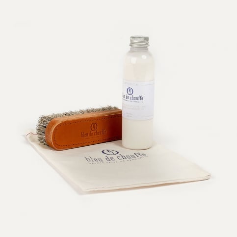 kit of leather care products