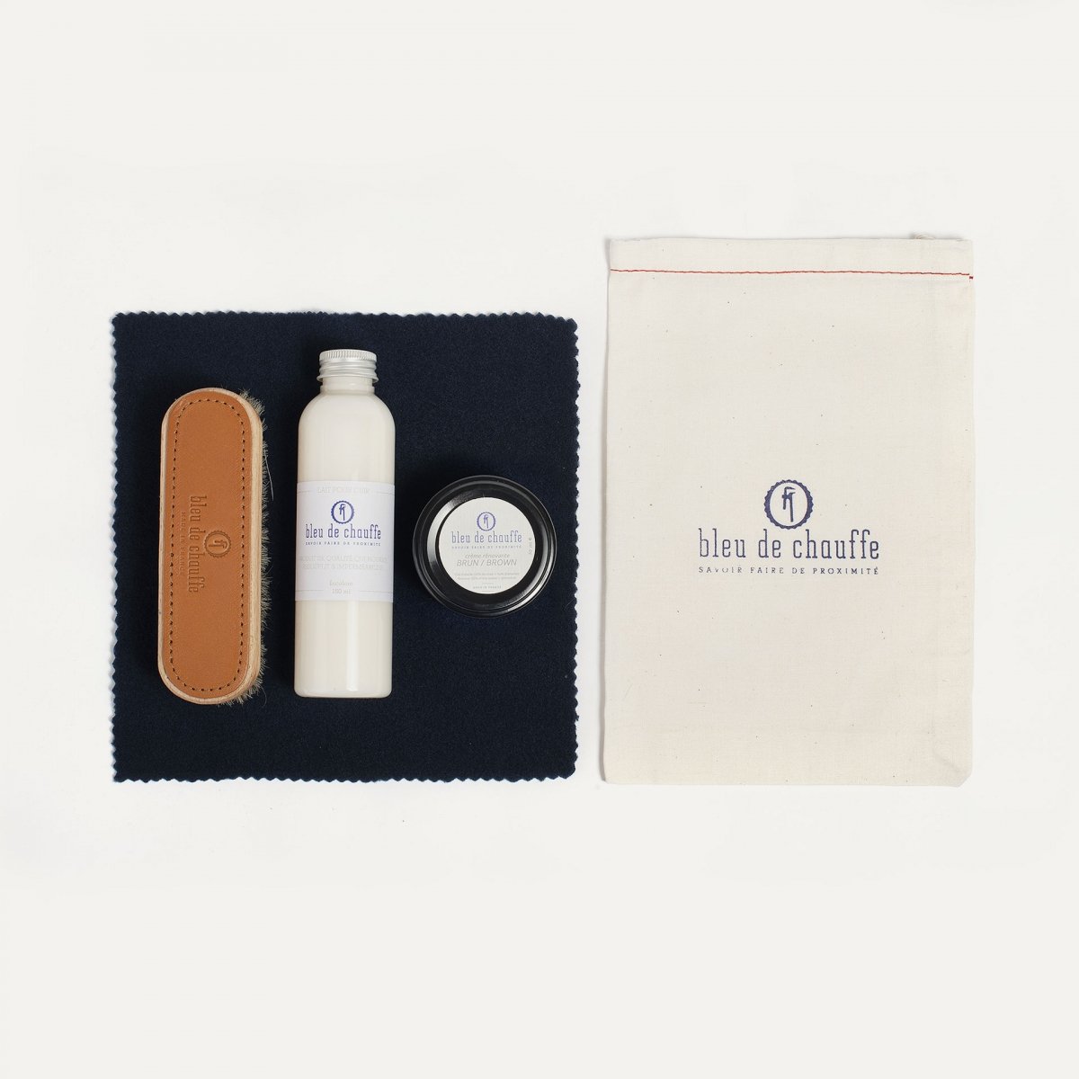 Complete Bag care kit - Brown (image n°1)