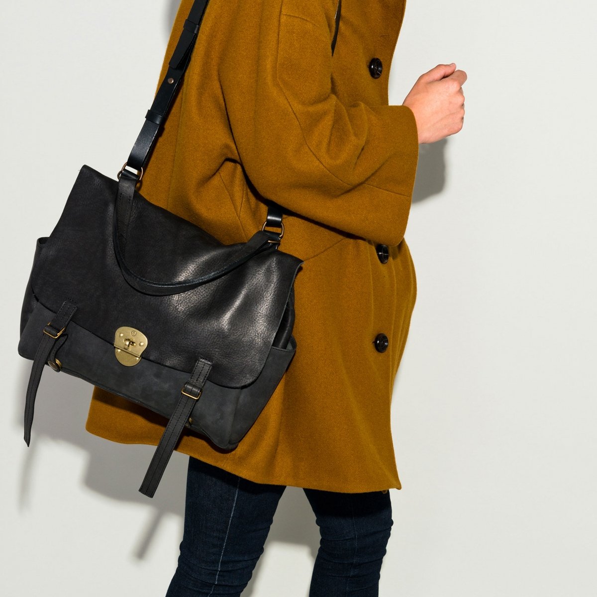 Sac Coline M - Brun ambré (image n°5)