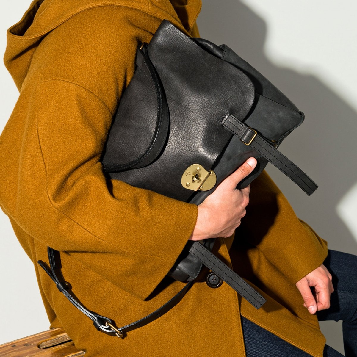 Sac Coline M - Brun ambré (image n°6)