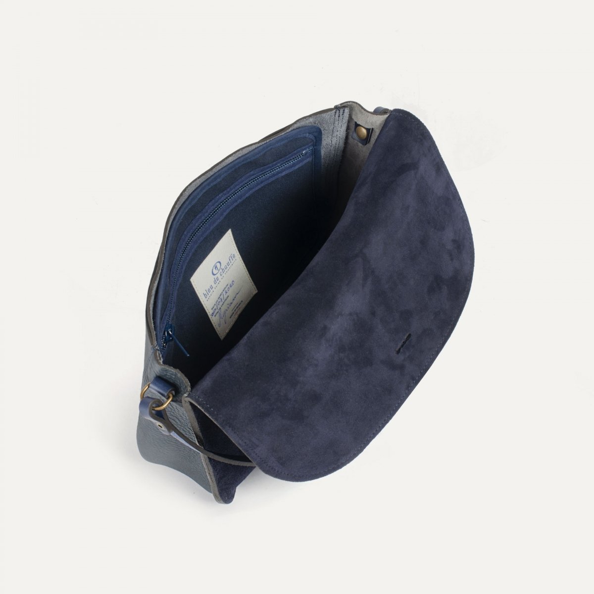 Pastel handbag - Navy Blue / Mix (image n°4)