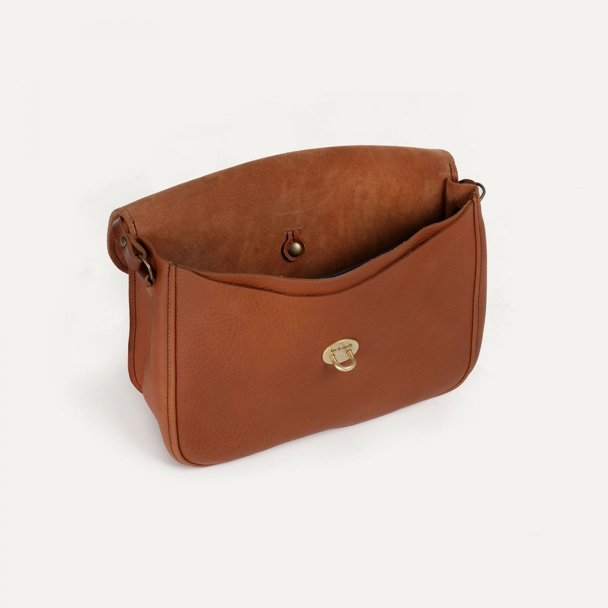 Sac postier Patou - Havane (image n°4)