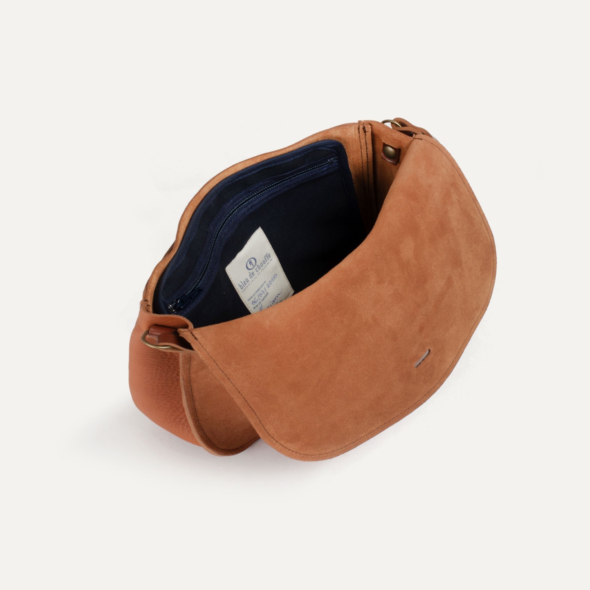 Sac postier Patou - Havane (image n°5)