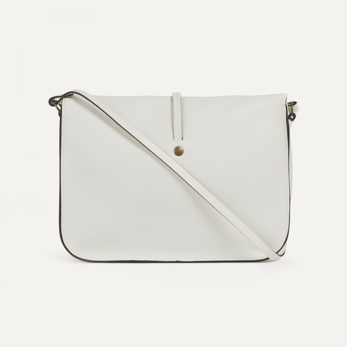 Sac postier Pastel - Blanc (image n°3)