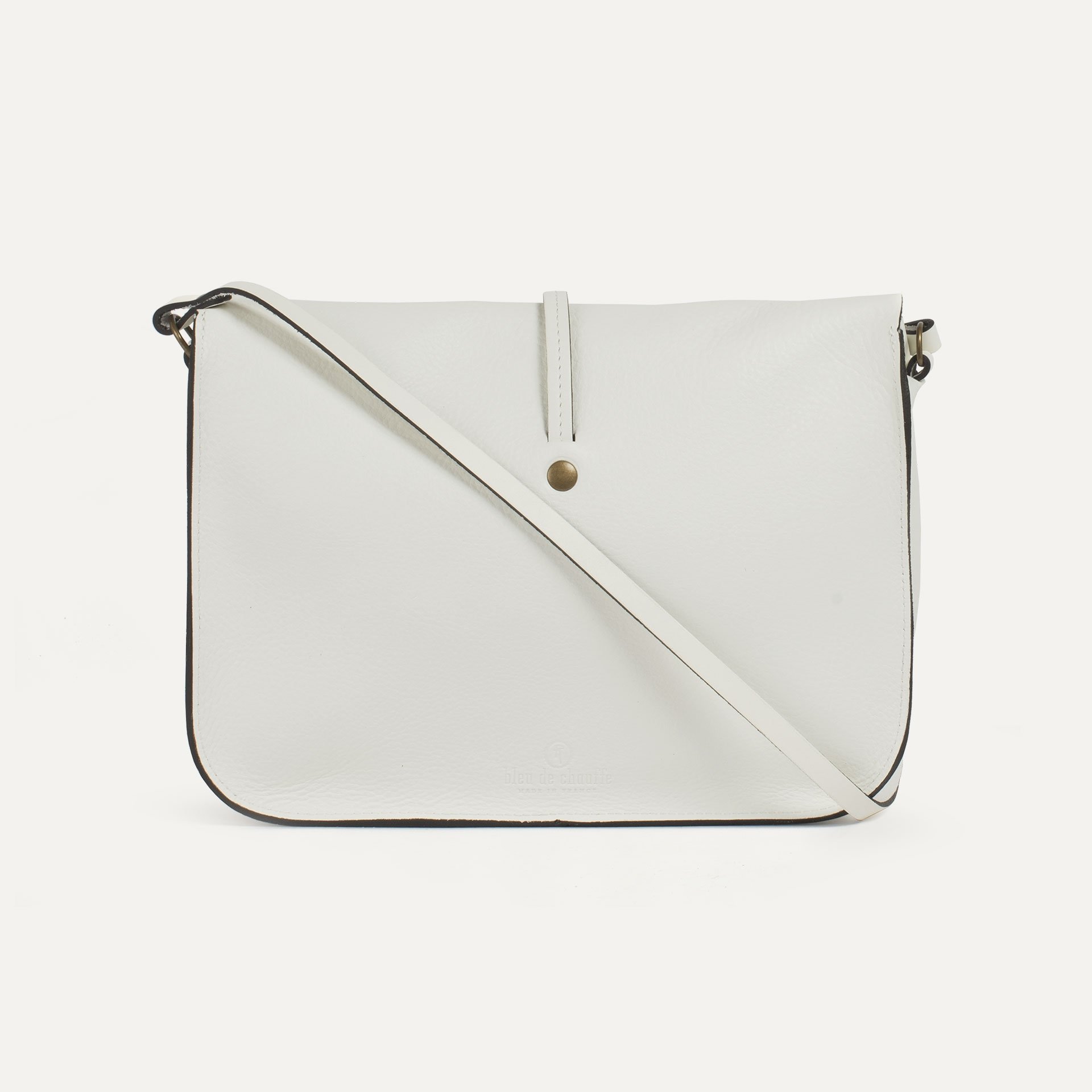 Sac postier Pastel - Blanc (image n°3)